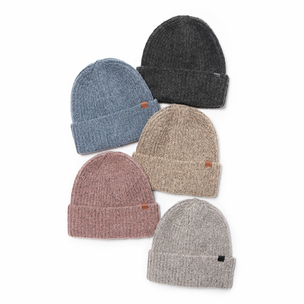 Marled Rib Knit Beanie - ABB251