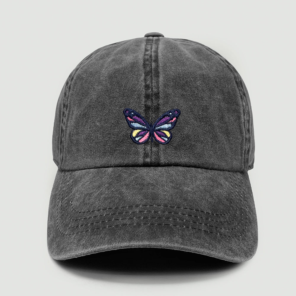 Colorful Butterfly Baseball Cap - LCA1427 – David And Young