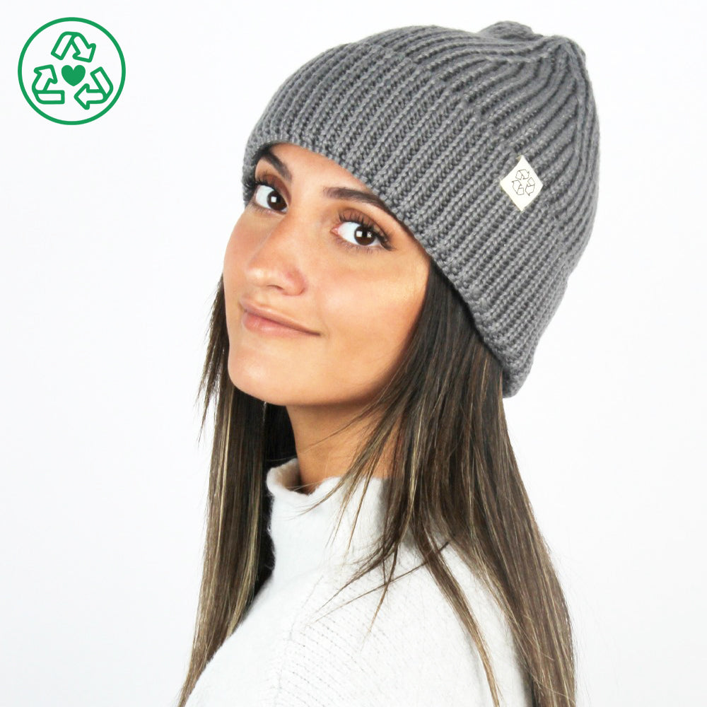 Eco-product! Young ABB410R - And David – Knit Recycled Beanie